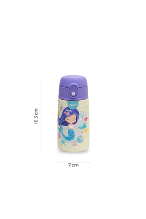 MOON Kids Insulated Water Bottle – BPA Free,Leak Proof Sipper for Toddlers – Eco-Friendly – Stays Cold or Warm for Hours -Mermaid