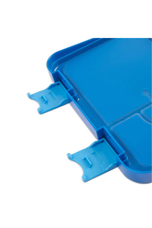 Cocobee Kids Bento Lunch Box – 6 Compartments, Leakproof, Bpa Free, Microwave Safe – Blue
