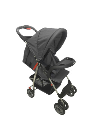 MOON Bezik - One Fold Stroller-Dark Grey