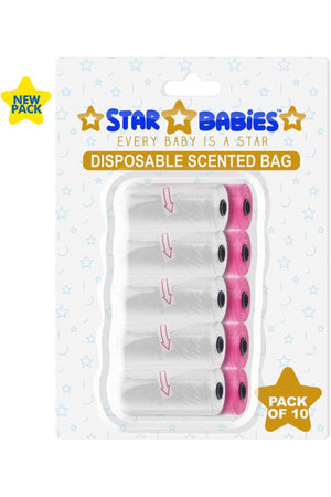 Star Babies Scented Bag Blister - Pack of 10