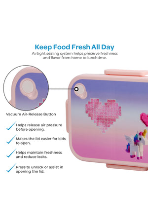 مون Kids Lunch Box PP + Stainless Steel Insulated Tiffin Box Leak-Proof, BPA-Free, Durable School Lunch Box لـ Boys & Girls Easy Open Clips Food Safe Eco-Friendly Kids Meal Box صورة المنتج | MOON Kids Lunch Box | PP + Stainless Steel Insulated Tiffin Box | Leak-Proof, BPA-Free, Durable School Lunch Box for Boys & Girls | Easy Open Clips | Food Safe Eco-Friendly Kids Meal Box product view