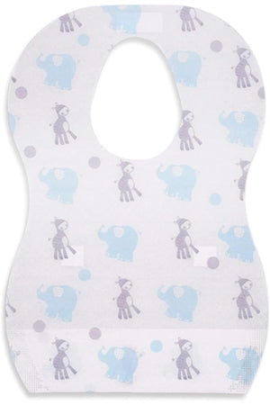 Star Babies Disposable Bibs Pack of 20 - Elephant
