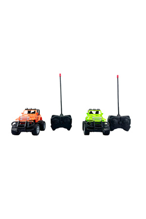 1:43 Scale 4 Channel Remote Control Car for Kids, Mini RC Off-Road Truck with Handheld Controller, Durable Toy Car for Indoor & Outdoor Play, Fun Racing Gift for Boys and Girls