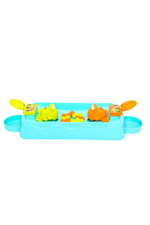 Urban Tots Hungry Frog Game – Classic 2-Player Intelligent Puzzle Game - Multicolor