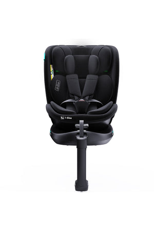 MOON Gyro Pro+ i-Size 360° Rotating Car Seat w/ leg Support and ISOFIX for 40-150cm (Group 0+-1-2-3) 0m to 12Yr- ECE R129/E4 – Black