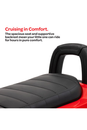 MOON Licenesed Land Rover Ride -On Sports Car for Kids 12–36 Months – Push Car, Foot-to-Floor Ride On – Red