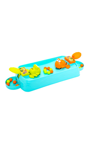 Urban Tots Hungry Frog Game – Classic 2-Player Intelligent Puzzle Game - Multicolor