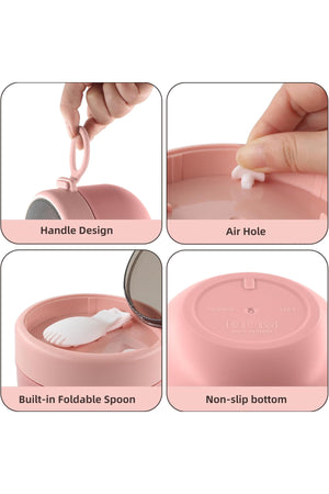 Star Babies 3-in-1 School Lunch Combo – Insulated Lunch Bag, Leak-Proof Bento Lunch Box, and Stainless Steel Mini Food Jar Set for Kids, Toddlers & School