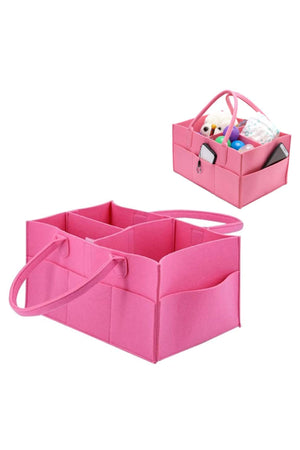 Star Babies Diaper Caddy Organizer - Pink