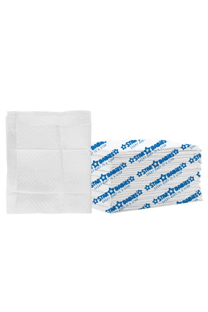Star Babies 10-Piece Disposable Changing Mats - Large