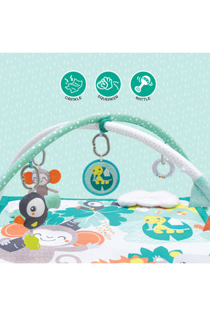 MOON Jungle Friends play mat Om+, Baby playmat & Activity Gym