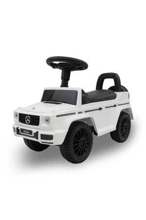 Moon Licensed Mercedes Ride on Sports Car-for Kids 12–36 Months – Push Car, Foot-to-Floor Ride On – White