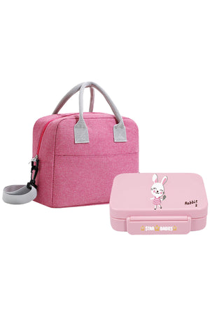 Star babies- Insulated Lunch Bag with 5 compartment Lunch Box