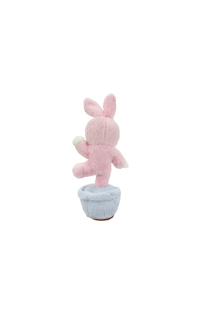 Galaxy Pinky Toy Musical Swing Rabbit for Kids, Ring Toss Interactive Bunny with Light and Music, Dancing Plush Rabbit Recording Toy for Toddlers Boys and Girls