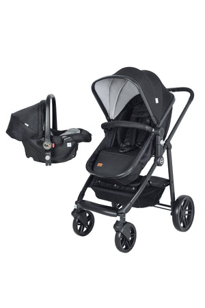 MOON Tres 3 in 1 Travel System -Black