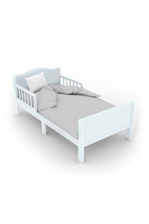 MOON Wooden Toddler Bed(143 x 73 x 60) -Grey