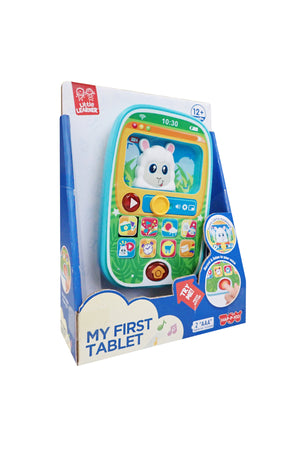 Little Learner My First Tablet - Interactive Educational Toy for Toddlers | Voice Recording, Music, and Sound Effects - Fun & Educational Learning Tablet for Kids