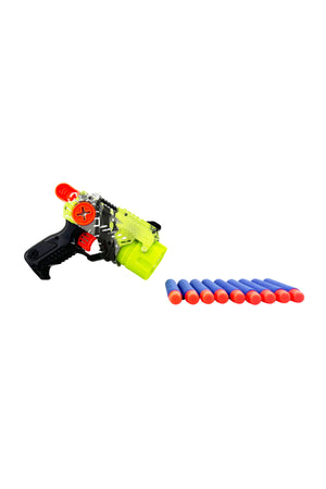 Galaxy Air Blaster Soft Bullet Gun for Kids, Foam Dart Blaster Toy with Safe Soft Bullets, Target Shooting Game Set for Boys and Girls Indoor Outdoor Play