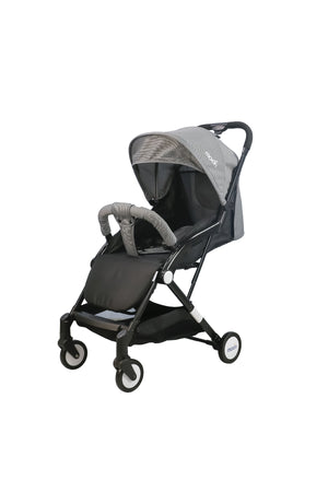 MOON Travel-Lite - Cabin Stroller,Black + Grey dots