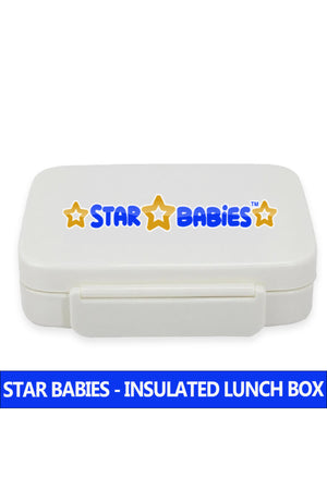 Star Babies Lunch Box - White