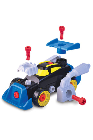 Little Learners Create a Racer - Take Apart and Build Again Toy, Battery Operated Power Drill, Develops Coordination and Puzzle Solving, 3Y+