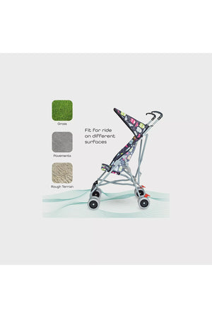 MOON - Jet Ultra Light Weight Fold Buggy Stroller Buggy - Printed Cars