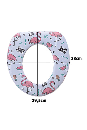 Star Babies - Potty Seat With Handle - Flamingo