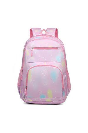 Star Babies - Custom Unique Fancy School Backpack - Rainbow Pink