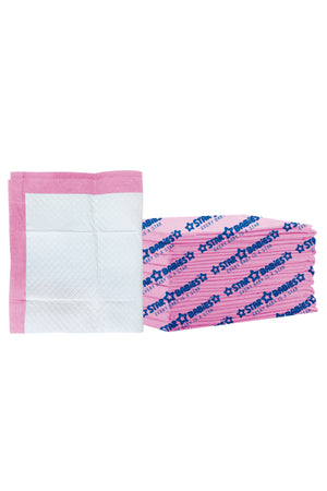 Star Babies - Disposable Changing Mat - L - 45 X 60 cm - 10pcs - Pink