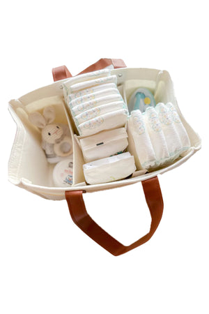 Star Babies Caddy Diaper bag organizer - Ivory
