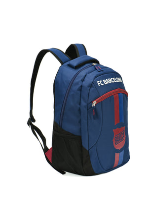 FC Barcelona Backpack for Boys & Girls – BARCA Football School Bag with 2 Zipper Compartments, Travel Backpack, Durable Polyester Sports Daypack for Children Over 8 Years