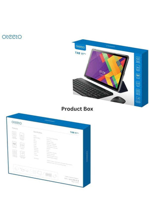 Oteeto TAB 11 Pro 5G+ wifi Tablet with keyboard case, pen and mouse – 8GB / 512GB – Blue
