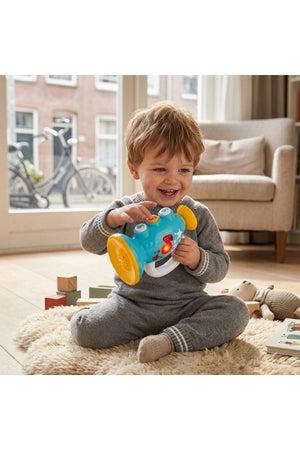 MY FIRST TRUMPET by Little Learners - Light & Sounds, Easy to Grab Handle - Perfect for Young Musicians