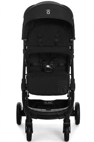 Asalvo Kubic 2 Travel Stroller Black, Lightweight, One-Hand Fold, 0-4Y