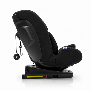Asalvo Protocare 360° Rotating i-Size Car Seat with ISOFIX, Grey, Rear & Forward Facing