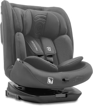 Asalvo Protocare, 360º Rotating Car Seat Grey, Isofix + Top Teether, I-Size & ECE R129 approved - 0-12 years