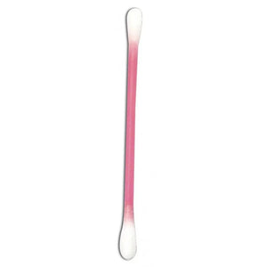 فارلين Cotton Buds, 100Pcs - وردي من الجانب