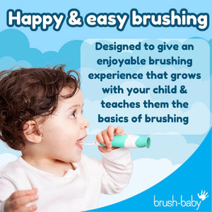 BabySonic Replacement Brush Heads 0-18 mths (2 Pack)