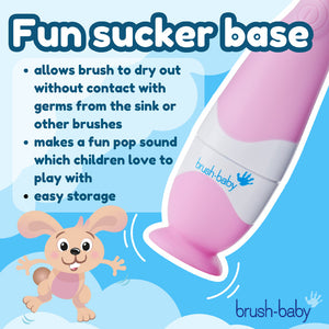 BabySonic Pink Electric Toothbrush 0-3 yrs