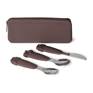 Silicone Cutlery Set with Pouch