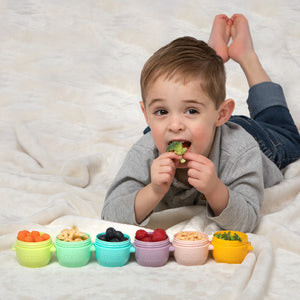 Melii Snap & Go Pods Baby Food Storage Container 2oz, 6 pcs