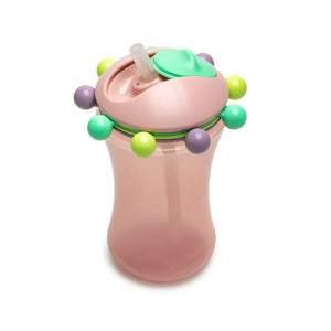 Melii Abacus Straw Sippy Cup Pink 340 ml
