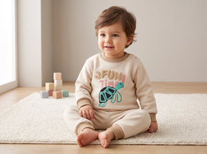Jep Mood Fun Time Turtle Sweatshirt & Jogger Set (2707)