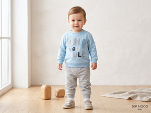Jep Mood Oh You Rule Sweatshirt & Jogger Set (2732)