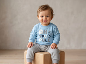 Jep Mood Oh You Rule Sweatshirt & Jogger Set (2732)