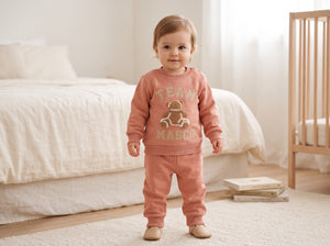 Jep Mood Team Bear Sweatshirt & Jogger Set (2728)
