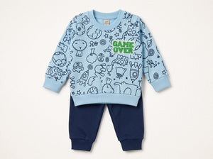 Jep Mood Space Doodle Sweatshirt & Jogger Set (2736)