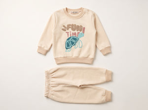 Jep Mood Fun Time Turtle Sweatshirt & Jogger Set (2707)