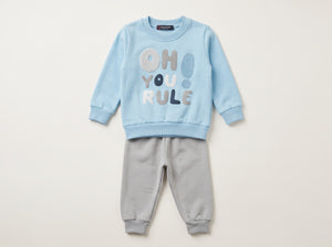 Jep Mood Oh You Rule Sweatshirt & Jogger Set (2732)