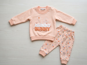Jep Mood Hunny Bunny Sweatshirt & Jogger Set (2702)